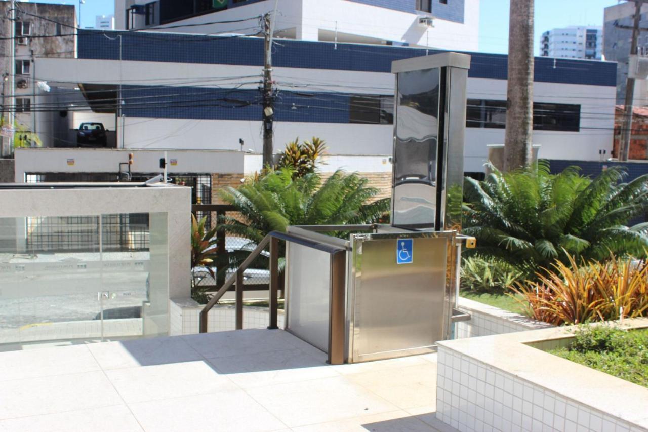 Excelente Flat Em Setubal Boa Viagem Ate 3 Pessoas Cercado Por Restaurantes E Supermercados Pm805 Recife Exteriér fotografie